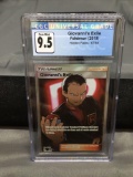 CGC Graded 2019 Pokemon Hidden Fates #67 GIOVANNI'S EXILE Trading Card - GEM MINT 9.5