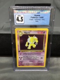 CGC Graded 1999 Pokemon Fossil 1st Edition #8 HYPNO Holofoil Rare Trading Card - VG-EX+ 4.5