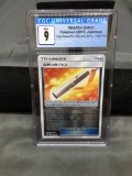 CGC Graded 2018 Pokemon Japanese High Class Ultra Shiny WISHFUL BATON Holofoil Rare Trading Card -