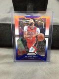 2019-20 Panini Prizm Red White Blue Prizm #222 ANTHONY DAVIS Lakers Basketball Card