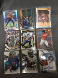 9 Card Lot of Mixed Sports Cards from Huge Collection - Serial Numbered, Inserts, Stars & More!