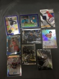 9 Card Lot of Mixed Sports Cards from Huge Collection - Serial Numbered, Inserts, Stars & More!