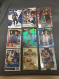 9 Card Lot of Mixed Sports Cards from Huge Collection - Serial Numbered, Inserts, Stars & More!