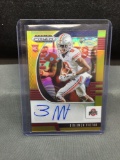 2020 Panini Prizm Draft Gold Prizm #245 BINJIMEN VICTOR Rookie AUTOGRAPH Football Card /10