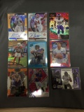 9 Card Lot of Mixed Sports Cards from Huge Collection - Serial Numbered, Inserts, Stars & More!