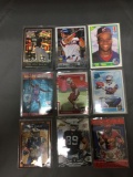 9 Card Lot of Mixed Sports Cards from Huge Collection - Serial Numbered, Inserts, Stars & More!