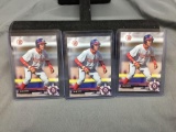 3 Card Lot of 2017 Bowman JUAN SOTO Nationals ROOKIE Baseball Cards - HOT!
