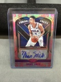 2019-20 Panini Certified Fresh Faces Pink ZHAIRE SMITH 76ers AUTOGRAPHED Basketball Card /25 - Rare