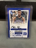 2017-18 Panini Contenders Draft HARRY GILES III Kings ROOKIE Autograph Basketball Card