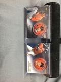 2 Card Lot of 2020 Topps Commemorative Coin Relic Cards - Buster Posey & Justin Verlander