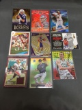 9 Card Lot of Mixed Sports Cards from Huge Collection - Serial Numbered, Inserts, Stars & More!
