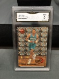 GMA Graded 1992-93 Ultra All-Rookies #6 ALONZO MOURNING Hornets Basketball ROOKIE Card - MINT 9