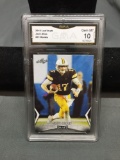 GMA Graded 2018 Leaf Draft #31 JOSH ALLEN Bills ROOKIE Football Card - GEM MINT 10