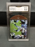 GMA Graded 1996 Upper Deck Team Trio EMMITT SMITH Cowboys Insert Football Card - NM-MT+ 8.5