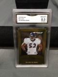 GMA Graded 2002 Donruss Elite RAY LEWIS Ravens Football Card /1500 - NM-MT+ 8.5