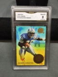 GMA Graded 1994 Ultra Achievement Awards BARRY SANDERS Lions Football Card - NM-MT 8