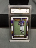 GMA Graded 2017 Donruss The Rookies DALVIN COOK Vikings ROOKIE Football Card - MINT 9