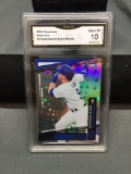 GMA Graded 2020 Chronicles Unparalleled Astral GAVIN LUX Dodgers ROOKIE Baseball Card - GEM MINT 10