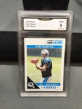 GMA Graded 2011 Score #315 CAM NEWTON Panthers ROOKIE Football Card - MINT 9