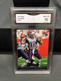 GMA Graded 2007 Ultra #116 TOM BRADY Patriots Football Card - GEM MINT 10