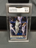 GMA Graded 2019 Topps Update #US62 VLADIMIR GUERRERO Blue Jays ROOKIE Baseball Card - NM-MT+ 8.5