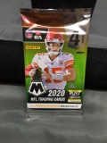 Factory Sealed 2020 Panini Mosaic Football 4 Card Pack - Joe Burrow Rookie?