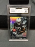 GMA Graded 2015 Topps Platinum AMARI COOPER Raiders ROOKIE Football Card - GEM MINT 10