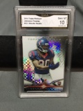 GMA Graded 2014 Topps Platinum Xfractor JADEVEON CLOWNEY Texans ROOKIE Football Card - GEM MINT 10
