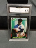 GMA Graded 1985 Leaf #99 ROGER CLEMENS Red Sox ROOKIE Baseball Card - EX-NM+ 6.5