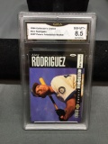 GMA Graded 1994 Collector's Choice ALEX RODRIGUEZ Mariners ROOKIE Baseball Card - NM-MT+ 8.5