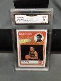 GMA Graded 2018-19 Hoops Class of TRAE YOUNG Hawks ROOKIE Basketball Card - MINT 9
