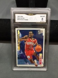 GMA Graded 1996-97 Ultra Encore #270 ALLEN IVERSON 76ers Basketball Card - NM-MT 8