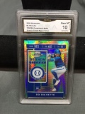 GMA Graded 2020 Chronicles Contenders Optic Hyper Prizm BO BICHETTE Blue Jays ROOKIE Baseball Card