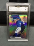 GMA Graded 2020 Panini Chronicles Mosaic Silver Prizm BO BICHETTE Blue Jays ROOKIE Baseball Card