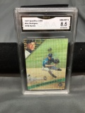 GMA Graded 1994 Sportflics 2000 ALEX RODRIGUEZ Mariners ROOKIE Baseball Card - NM-MT+ 8.5