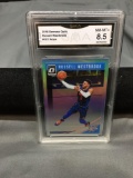 GMA Graded 2018-19 Donruss Optic Holo Silver Prizm RUSSELL WESTBROOK Thunder Basketball Card -