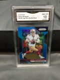 GMA Graded 2018 Panini Prizm Light Blue Die-Cut JIMMY GAROPPOLO 49ers Football Card /199 - GEM MINT