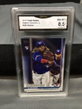 GMA Graded 2019 Topps Update #US1 VLADIMIR GUERRERO Blue Jays ROOKIE Baseball Card - NM-MT+ 8.5