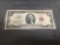 RARE Vintage 1963 United States Red Seal Currency Bill Note $2 Jefferson