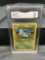 GMA Graded 2000 Base Set 2 Pokemon Mint 9 Card - Nidorina 53/130