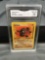 GMA Graded 1999 Pokemon Fossil 1st Edition Geodude GEM MINT 10