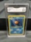 GMA Graded 1999 Pokemon Base Set Unlimited Starmie 64/102 - VG 3.5