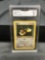 GMA Graded 2000 Pokemon Team Rocket Pokemon Card - Eevee - NM-MT 8