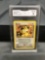 GMA Graded 2000 Pokemon Team Rocket Pokemon Card - Meowth - NM-MT 8