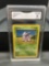 GMA Graded 1999 Pokemon Base Set Unlimited Nidoran EX-NM 6