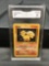 GMA Graded 1999 Pokemon Base Set Unlimited Vulpix 68/102 - VG-EX 4
