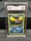 GMA Graded 1999 Pokemon Fossil Tentacool 56/62 - NM-MT 8.5