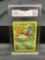 GMA Graded 1999 Pokemon Jungle 1st Edition Weepinbell 48/64 - NM-MT 8.5