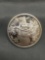 1986 Christmas Snowman Style 1 Ounce .999 Fine Silver Bullion Round