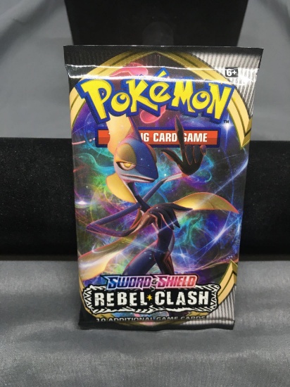 Factory Sealed Pokemon Sword & Shield Rebel Clash 10 Trading Card Booster Pack